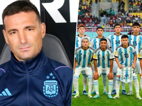 El sentido mensaje de Scaloni a la Selección Argentina Sub 17