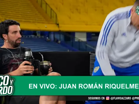 Las palabras de Azzaro que emocionaron a Riquelme: dijo "me vas a hacer llorar" y se fue