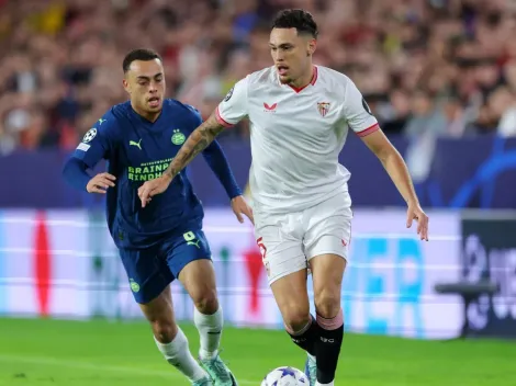 Ocampos se fue expulsado y PSV elimina a Sevilla de la Champions