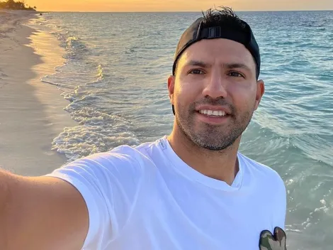 VIDEO | El Kun Agüero tuvo que desmentir un supuesto accidente en moto: "No sé qué decir"