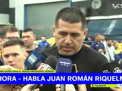 Tras votar en Boca, Riquelme volvió a hablar: lo que dijo de Palermo y el “vamos a ganar”