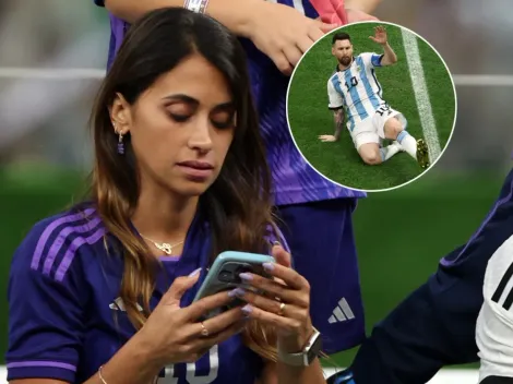 Antonela mostró cómo terminó el botín de Messi tras la final vs. Francia