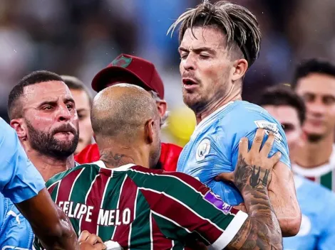 El cruce entre Felipe Melo y Walker, con Grealish involucrado