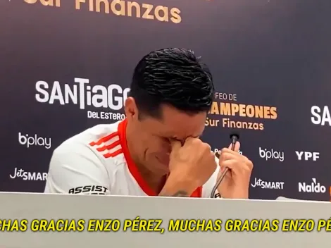 Apareció el periodista que cantó en la conferencia de Enzo Pérez: "Pido perdón"