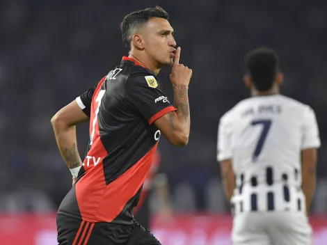 Inesperado: Matías Suárez tenía un pie afuera de River y acaba de renovar su contrato