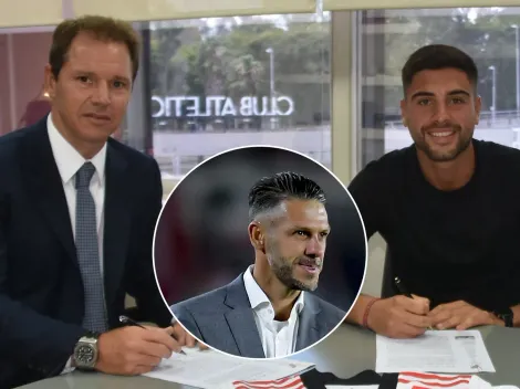 Demichelis tomó una fuerte decisión con el futuro de Petroli en River