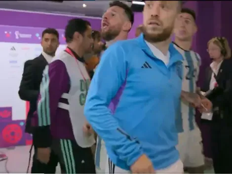 Messi, como nunca lo viste: el inédito video antes del "andá pa allá, bobo" a Weghorst