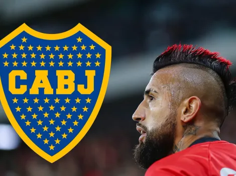 Vidal posó con la camiseta de Colo Colo: ¿Se aleja de Boca?