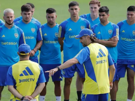 "Picantes": la reacción de los jugadores de Boca a los trabajos físicos de Diego Martínez