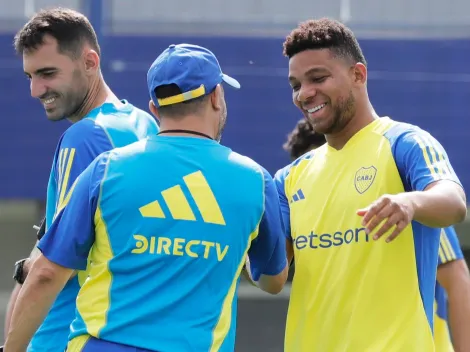 Salieron fotos de Fabra en el predio y los hinchas de Boca hablaron de su estado físico