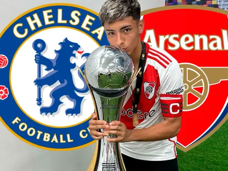 ¿Lo pierde River? Desde Europa informan que Chelsea y Arsenal quieren a Agustín Ruberto