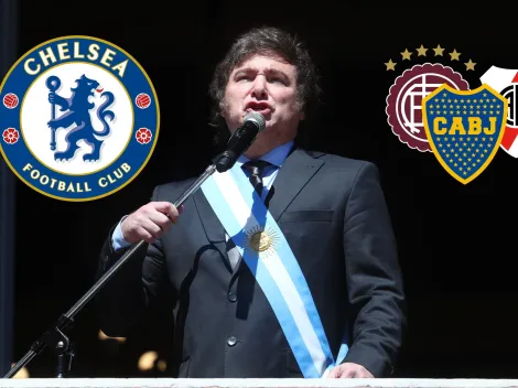Los 5 clubes argentinos que podría comprar Chelsea según Milei