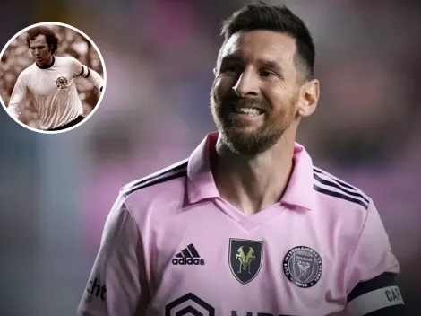 El sentido posteo de Messi tras la muerte de Franz Beckenbauer