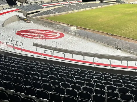 Mientras el plantel está en Estados Unidos, continúan los trabajos en el Monumental