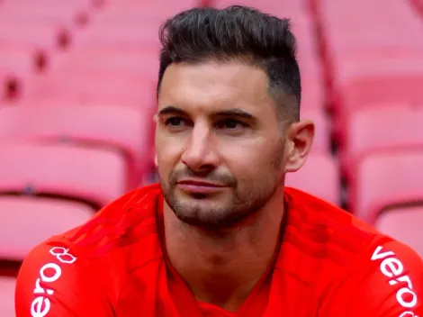 Alario fue presentado en Inter de Porto Alegre y habló de su no a River: "No se dio porque..."