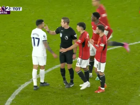 VIDEO | El fuerte cruce entre Cuti Romero y Lisandro Martínez