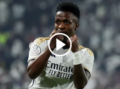 Los polémicos gestos de Vinícius Júnior en el clásico