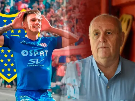 El presidente de Unión, contundente sobre el pase de Zenón: "Si Boca se decide, se soluciona en dos minutos"