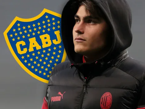 Luka Romero compartió una curiosa foto en medio del interés de Boca