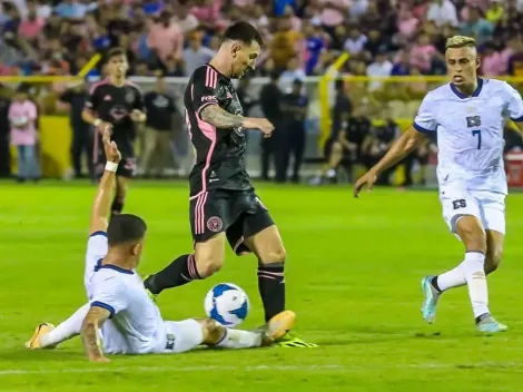 Messi jugó un solo tiempo e Inter Miami igualó ante El Salvador en su primer amistoso