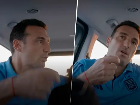 Sale a la luz un video íntimo de Scaloni tras la derrota con Arabia