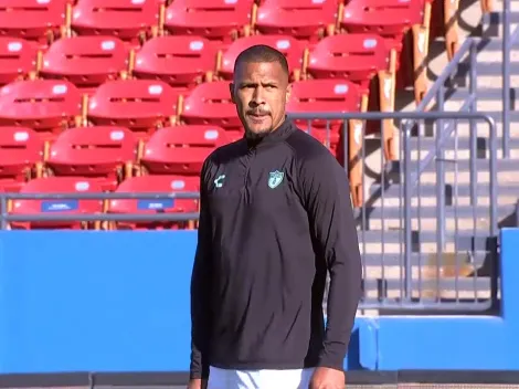 VIDEO | El gesto de Rondón con los jugadores de River previo al amistoso con Pachuca