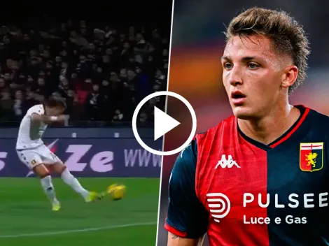 VIDEO | El potente zurdazo con el que Retegui volvió al gol en Genoa