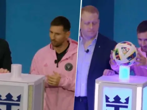 El evento del estreno de un crucero en Miami que tuvo a Messi como figura central
