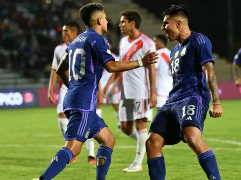 La Selección Argentina venció a Perú y quedó puntera en el Preolímpico de Venezuela