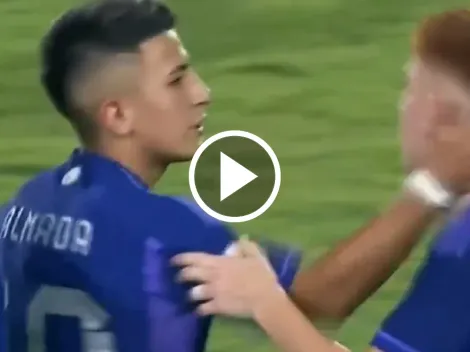 El Colo Barco quiso patear el penal y Thiago Almada no lo dejó: así fue la discusión