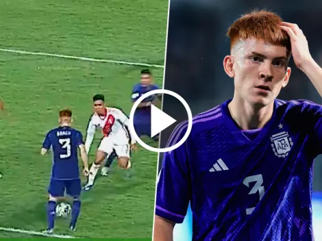 VIDEO | Pisada y caño: la jugada de crack de Barco ante Perú que se hizo viral