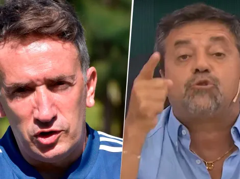 Beligoy reveló cómo fue su cruce con Caruso: "Se puso blanco"