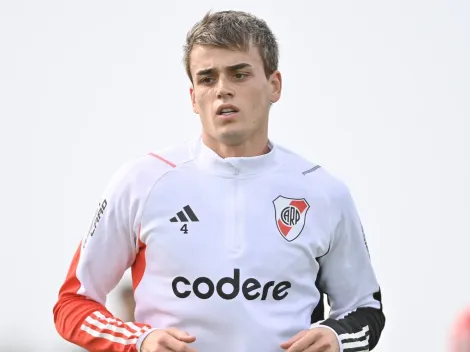 Nicolás Fonseca tuvo un muy buen partido y los hinchas de River lo bancaron en las redes