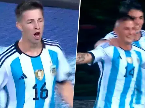 VIDEO | En pocos minutos, Argentina le hizo 3 goles a Uruguay