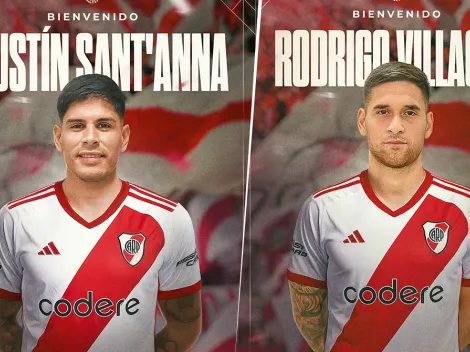 Se supo: los números que usarán Sant'Anna y Villagra en River