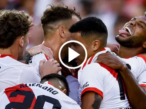 El show de River ante Vélez: primer tiempo arrasador y cuatro golazos