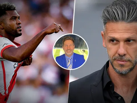 A Demichelis no le gustaba Borja, "el mejor 9 del fútbol argentino"