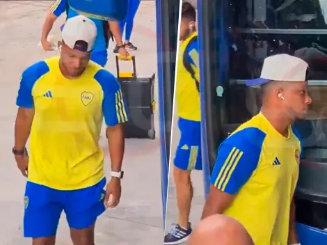 VIDEO | El grito de los hinchas de Boca a Fabra cuando llegó a La Bombonera