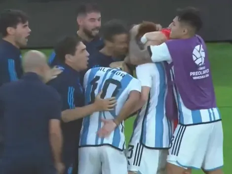 VIDEO | Centro de Barco, cabezazo de Gondou y golazo clave de Argentina ante Brasil