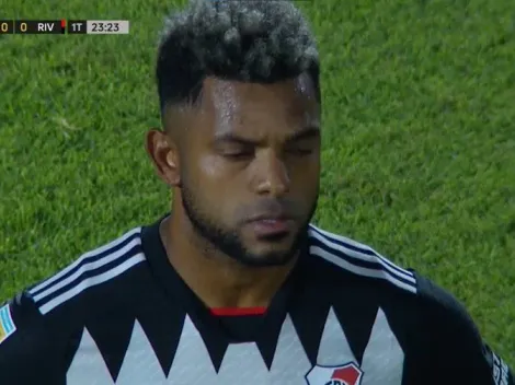 Borja se enojó con Barco antes del penal que falló River