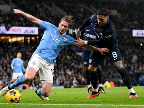 Manchester City rescata un empate ante Chelsea pero pierde la punta de la Premier League