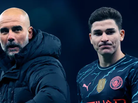La decisión de Pep Guardiola con Julián Álvarez que despertó mucha bronca en las redes