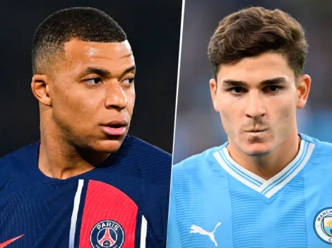 Mbappé se entromete en el futuro de Julián Álvarez en Manchester City