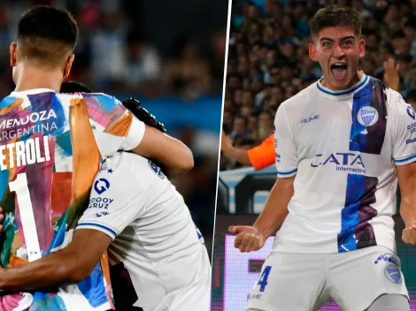 Franco Petroli, figura: Godoy Cruz dio el golpe y venció 2 a 0 a Racing