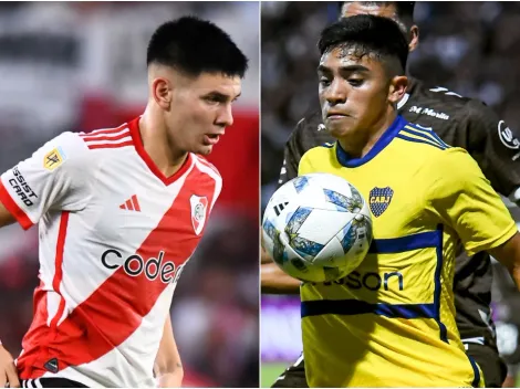 Los 9 juveniles de River y Boca que buscarán hacer historia en el Superclásico