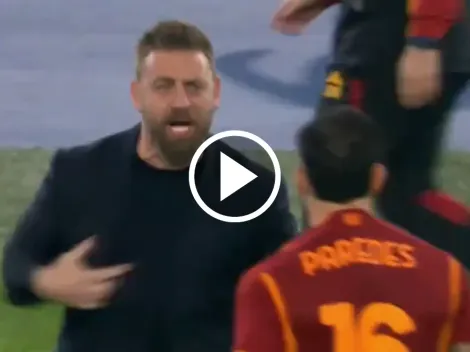 VIDEO | "A lo Boca": el grito desaforado y viral de De Rossi a Paredes