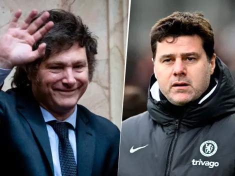 La respuesta directa de Javier Milei a la invitación de Mauricio Pochettino para visitar Chelsea