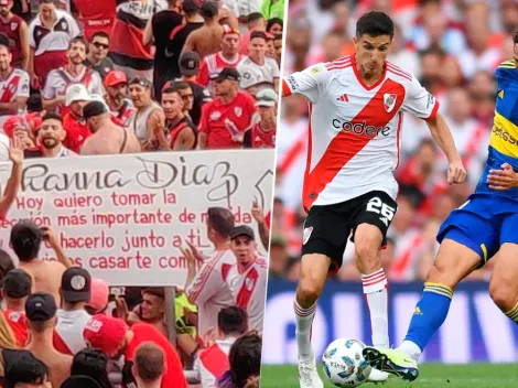 La curiosa propuesta de casamiento en pleno Superclásico River vs. Boca