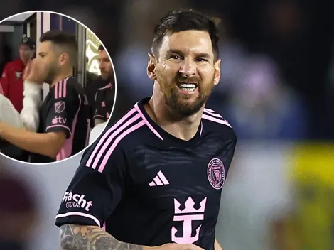 El gesto de Messi con Riqui Puig que no se vio en la TV