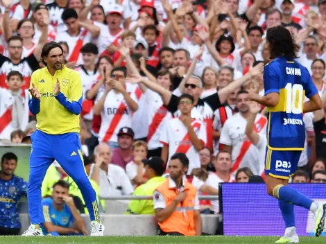 Es viral: la inédita burla de los hinchas de River a Cavani en el Monumental